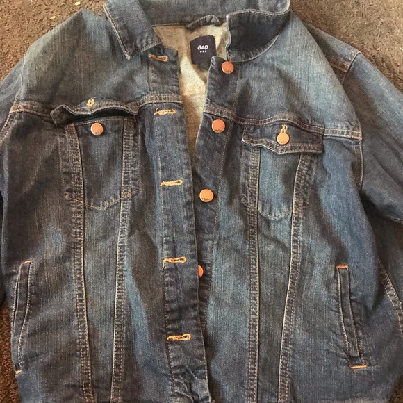 Gap Denim Jean Jacket Size Large - Picture 1 of 3
